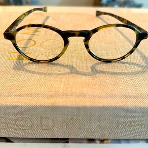Eye Bobs Board Stiff Readers Unisex Glasses Tortoise 1.25